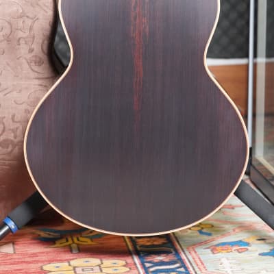 Hsienmo Crossover Classic Acoustic Nylon German Spruce Top + Indian Rosewood B&S Full Solid with hardcase image 5