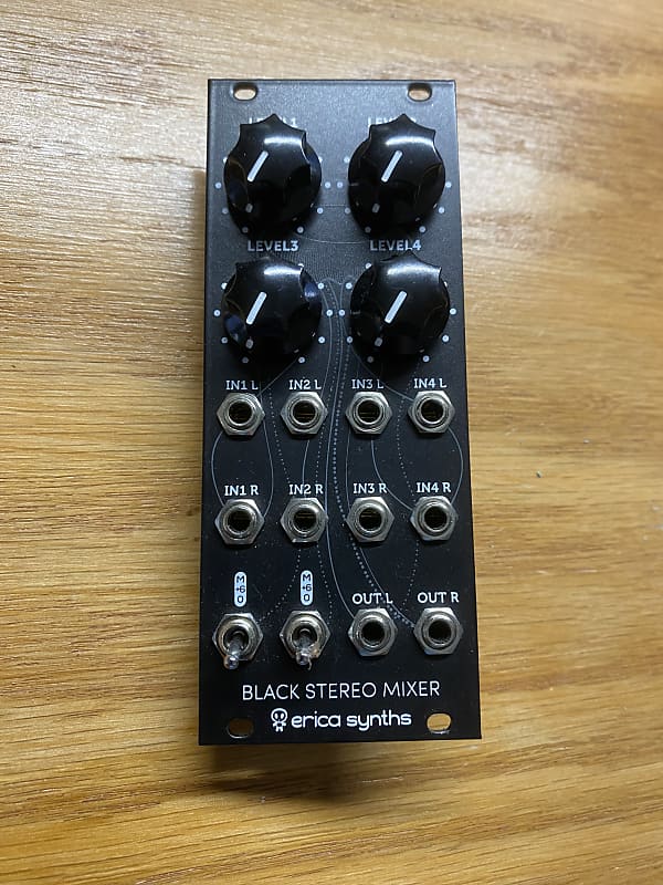 Erica Synths Black Stereo Mixer V3