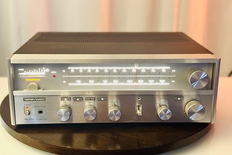 Vintage Harman Kardon 430 Receiver - Serviced + Cleaned + LED  			