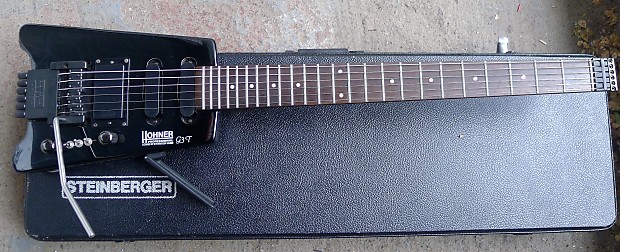 Hohner G3T Professional Licensed by Steinberger Sound Black Headless guitar