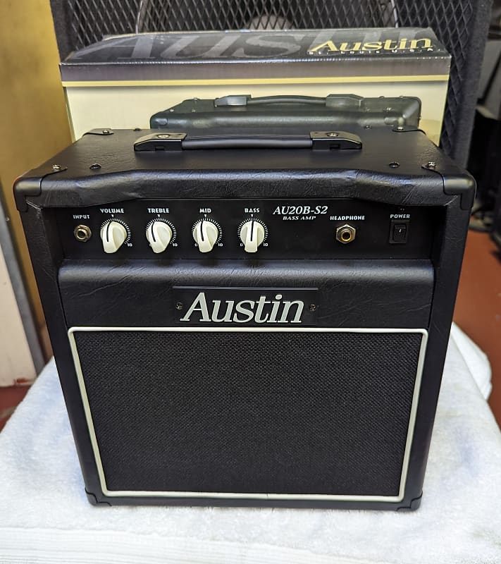 NEW! Austin AU20B-S2 Bass/Keyboard 20 Watt Practice Amp - Warm Vintage Tone! image 1