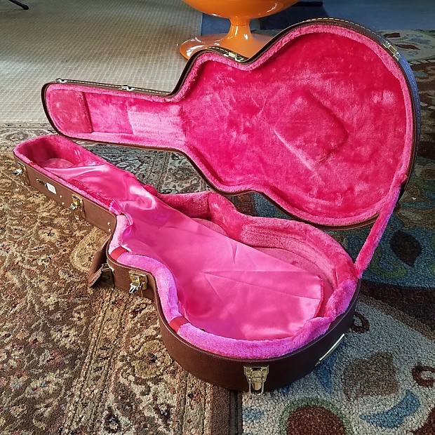 Gator Deluxe Wood Case ES335 Semihollowbody Electric Reverb