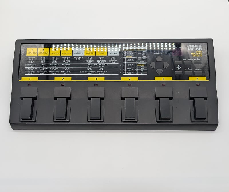 BOSS ME-6B ベースエフェクター 1992 Boss ME-6B (Bass) Multiple Effects Processor