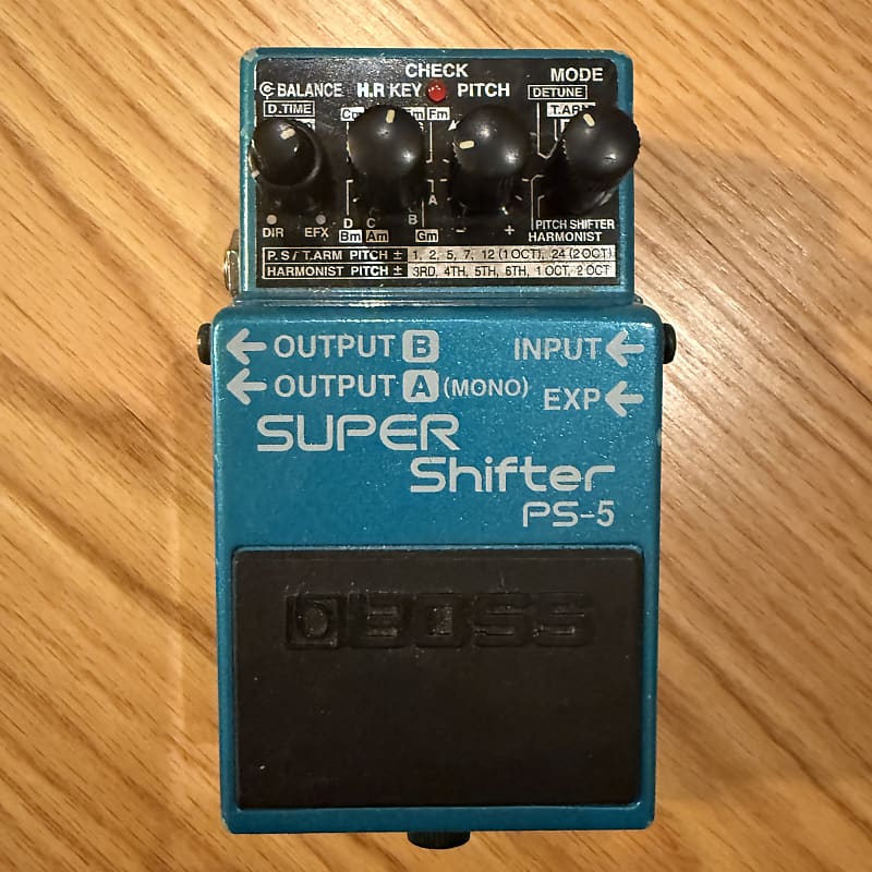 Boss PS-5 Super Shifter Pitch Shift Pedal | Reverb