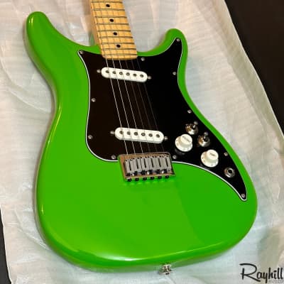 Fender Player Lead II Maple Fingerboard Neon Green MIM Electric Guitar image 6