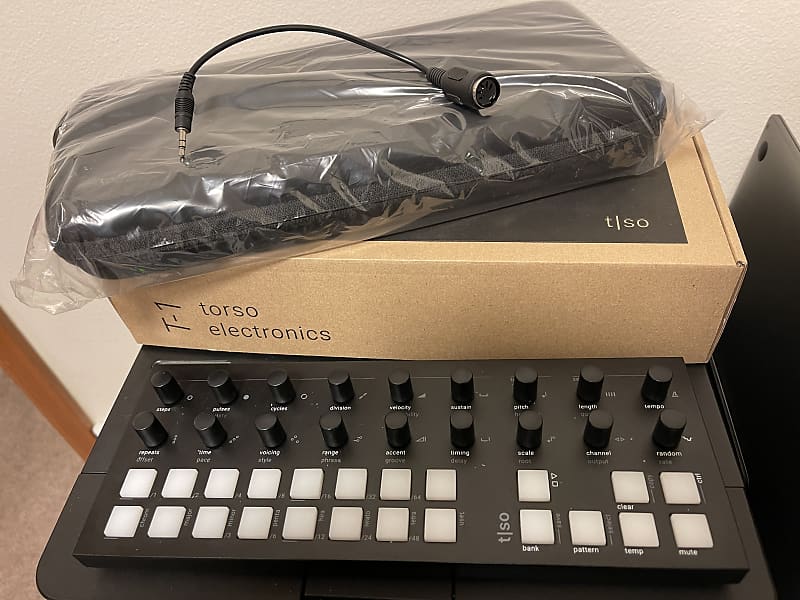 Torso Electronics T-1 Algorithmic MIDI CV Sequencer Black