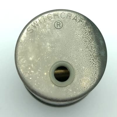 Switchcraft Vintage NOS Jack Can Barrel for Les Paul 1970’s-80’s? Nickel image 3
