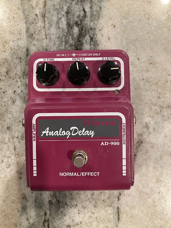 Maxon AD-900 Analog Delay Effects Pedal MN3005 Bucket