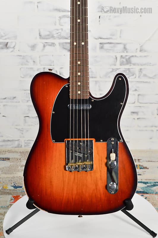 New Fender Road Worn Jason Isbell Custom Telecaster® Chocolate Sunburst w/Gigbag image 1