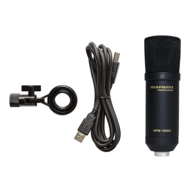 Marantz MPM-1000U USB Home Audio Recording Podcasting Condenser Microphone image 1