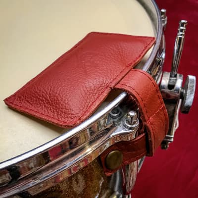 Por-T-Fel - Wallet Style Snare Drum Damper / Muffler - Red image 4