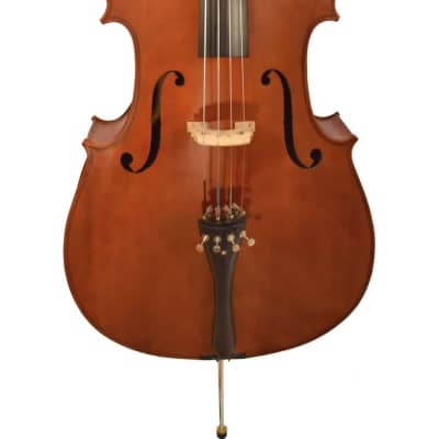 Vivace VC-200-3/4 Solid Spruce Top 3/4 Size Advanced Student Cello w/Soft Case & Bow image 3