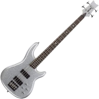Daisy Rock DR6772 Rock Candy 4-String Electric Bass Guitar, Diamond Sparkle image 4