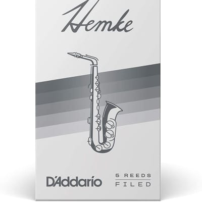 Hemke Alto Saxophone Reeds, Strength 3.0+, 5-pack image 1