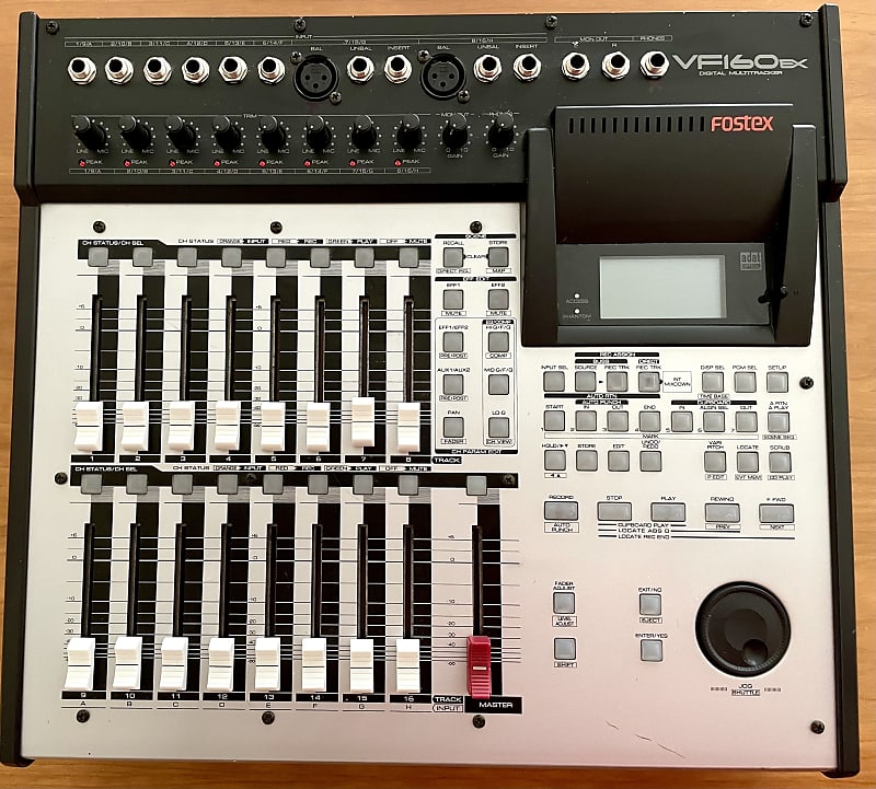 FOSTEX デジタルマルチトラッカー MTR VF160 Fostex VF160 Digital Hard Disk Multi-Track System | zZounds