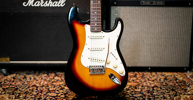 Memphis Stratocaster Lawsuit Era S-Style Guitar (1970s - 80's  Sunburst) image 1