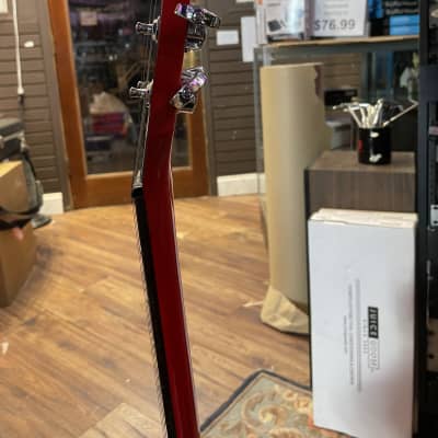 Oscar Schmidt by Washburn Delta King OE30 Cherry Red image 6
