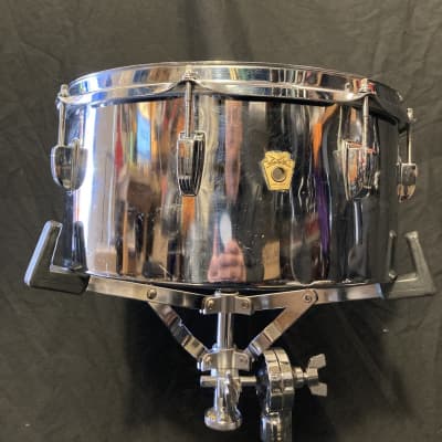 Frankie Banali's Quiet Riot, Ludwig 14x6.5" Timbale 1969 - Chrome over Aluminum image 1
