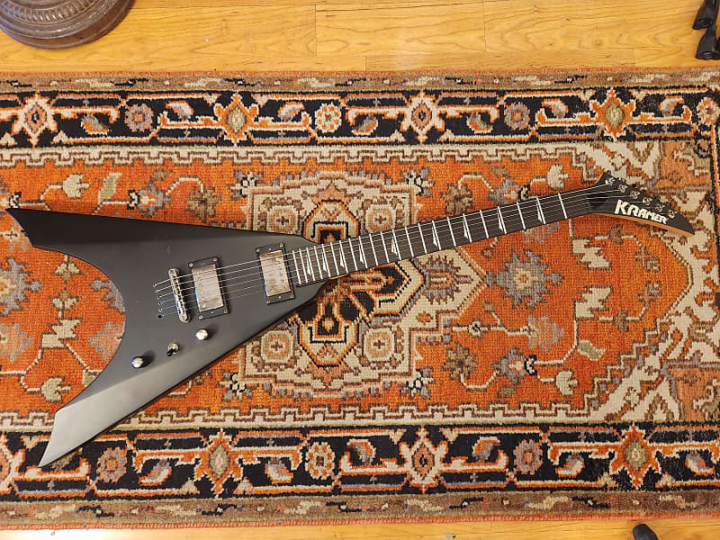Kramer Flying V Satin Black Reverb