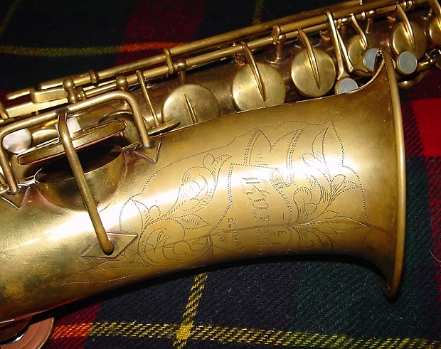 1921 Buescher True-Tone C Melody Saxophone  NO NECK image 1