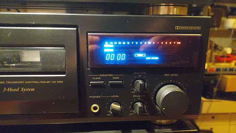 TEAC V-1050 Three Head Cassette Deck 90s *** Great Big Dirty