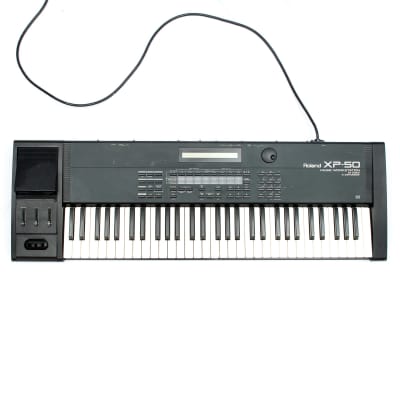 Roland XP-50 61-Key 64-Voice Music Workstation Keyboard 1995 - 1998 - Black