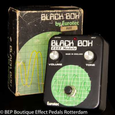 Eurotec Black Box Fuzz Module late 70's made in England image 1