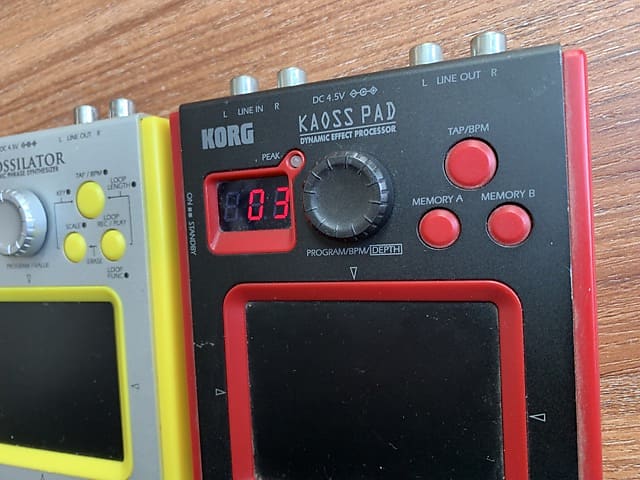 Korg Kaossilator + Kaoss Pad mini KP in great condition