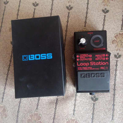 BOSS RC-1 Loop Station BLACK 黒 Boss RC-1 Loop Station Looper Pedal - Black | Sweetwater