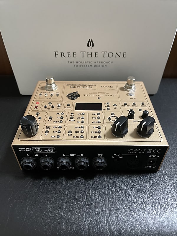 Free The Tone Future Factory FF-1Y-K Ken Signature Model Gold
