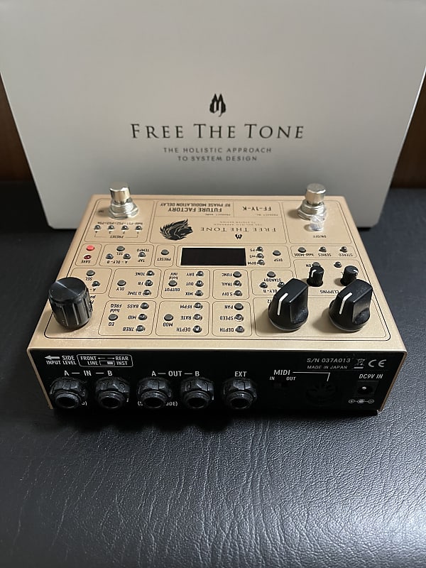 Free The Tone Future Factory FF-1Y-K Ken Signature Model Gold | Reverb