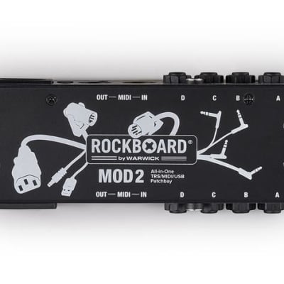 ROCKBOARD MOD 3 V2 - All-in-One TRS & XLR Patch Bay for Vocalists & Acoustic Players Bild 4