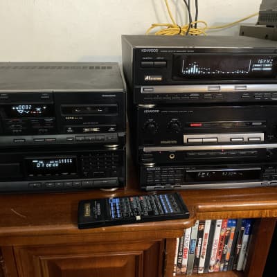 Kenwood stereo components A848 1998 Black | Reverb