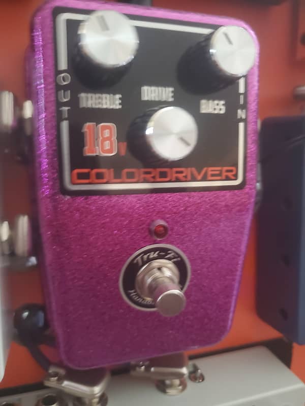 Tru Fi Colordriver Boutique Colorsound Custom Purple Pink