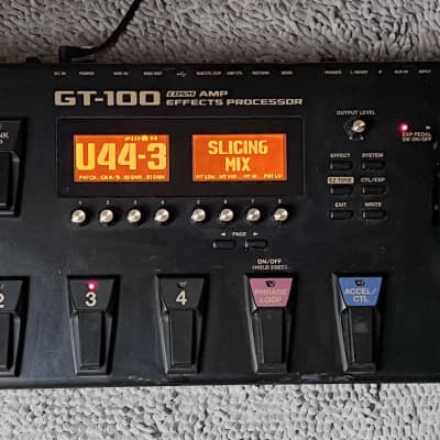 Boss GT-100 Amp Effects Processor