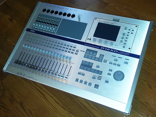 Korg D16XD 16 Track Digital Recording Studio Nice! | Reverb