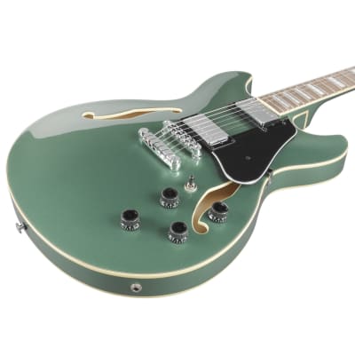 Ibanez AS73-OLM Artcore Olive Metallic + NEW image 7
