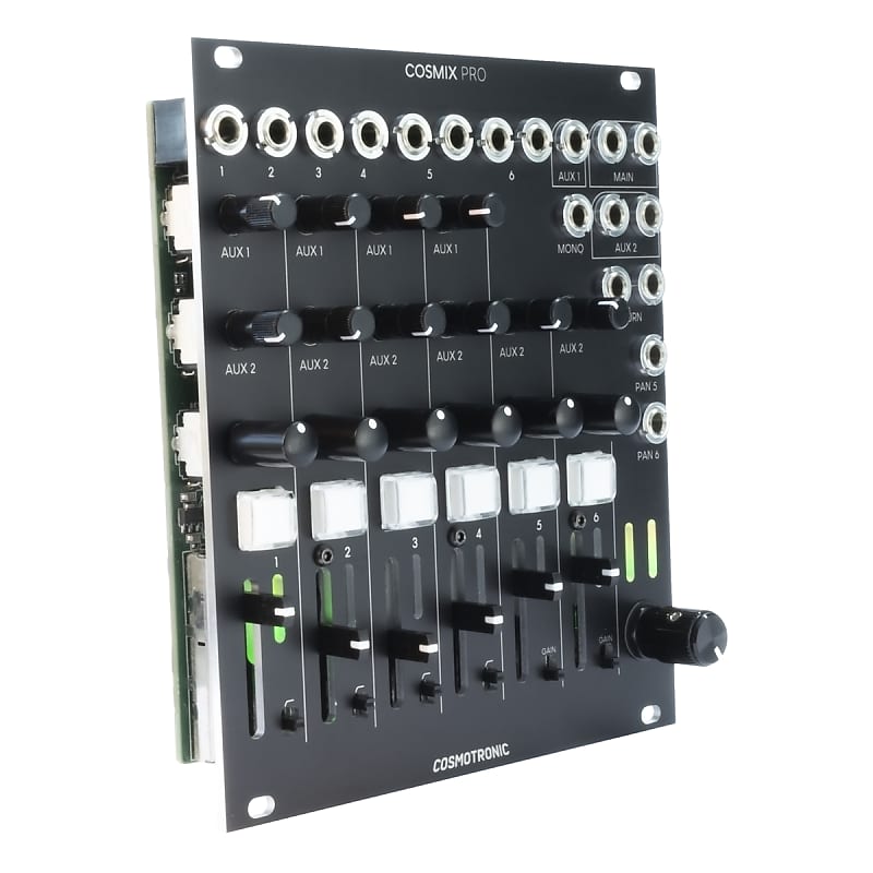 Cosmotronic Cosmix Pro Eurorack Stereo Mixer Module Reverb UK