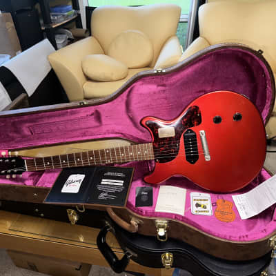 Gibson M2M Les Paul Junior 1 of 2 in Candy Apple Red 2017 Candy Apple Red for sale