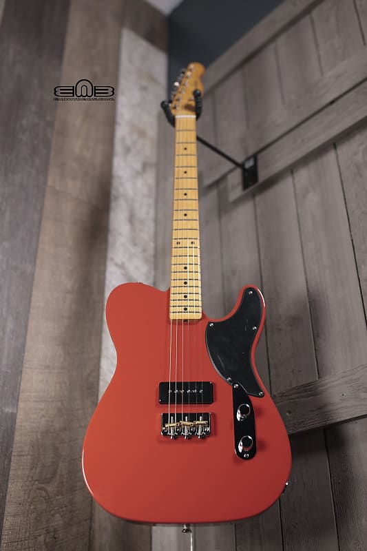 Fender Noventa Telecaster Electric Guitar - Fiesta Red image 1