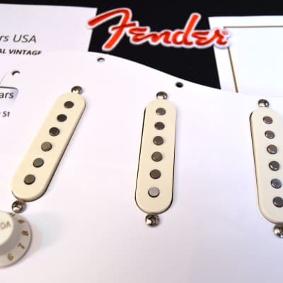 DUAL STRATBUCKER - Vibe 60s - Fender Loaded Stratocaster Pickguard DUAL Tone image 4