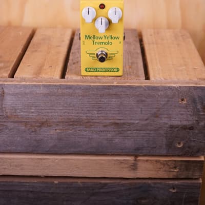 Reverb.com listing, price, conditions, and images for mad-professor-mellow-yellow-tremolo