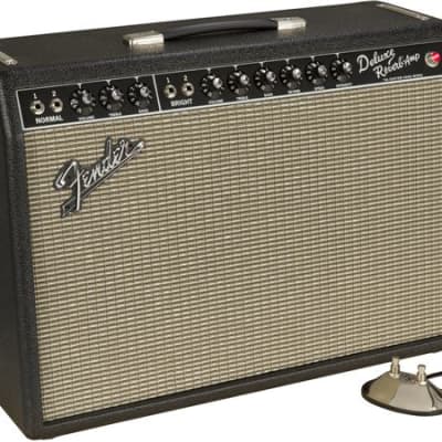 Fender 64 Custom Deluxe Reverb Handwired Combo Amp 20 Watts image 2