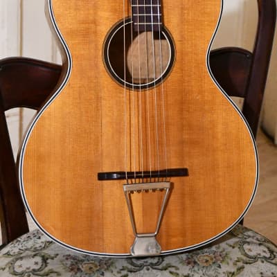 ✴️ Video Included – Player-ready 1930s German Parlor Guitar – Great Condition and Sound image 3