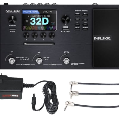 Reverb.com listing, price, conditions, and images for nux-nux-mg-30-multi-effect