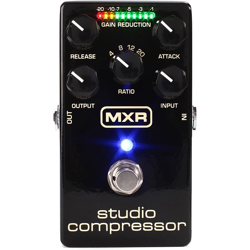 Dunlop MXR M76 Studio Compressor Guitar Effects Compression Pedal image 1