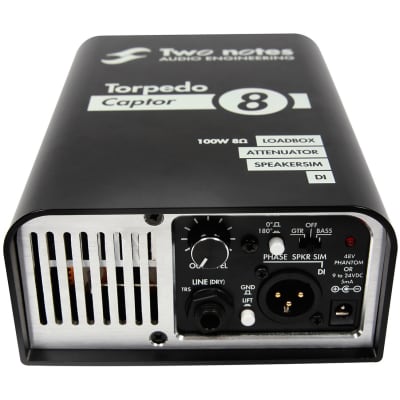 Two Notes Torpedo Captor Reactive Loadbox DI and Attenuator - 8 ohm image 3