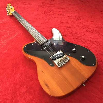 Martyn Scott Instruments "Custom 72" Handbuilt Partscaster Guitar in Mocha Ash with Black Sparkle Plate image 11