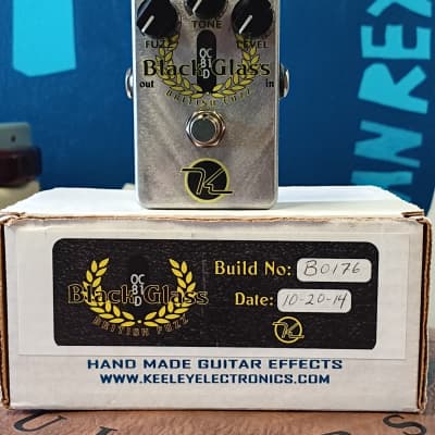 Reverb.com listing, price, conditions, and images for keeley-black-glass-british-fuzz