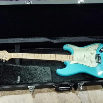MyDream Partcaster Custom Built -  Turquoise Gilmour image 2